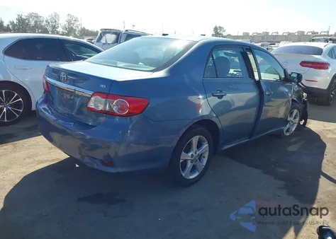 2013 Toyota Corolla Le z USA, uszkodzony, nr VIN 5YFBU4EE4DP117312